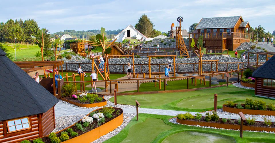 AIDA Clubbie Tour: Minigolf in Haugesund