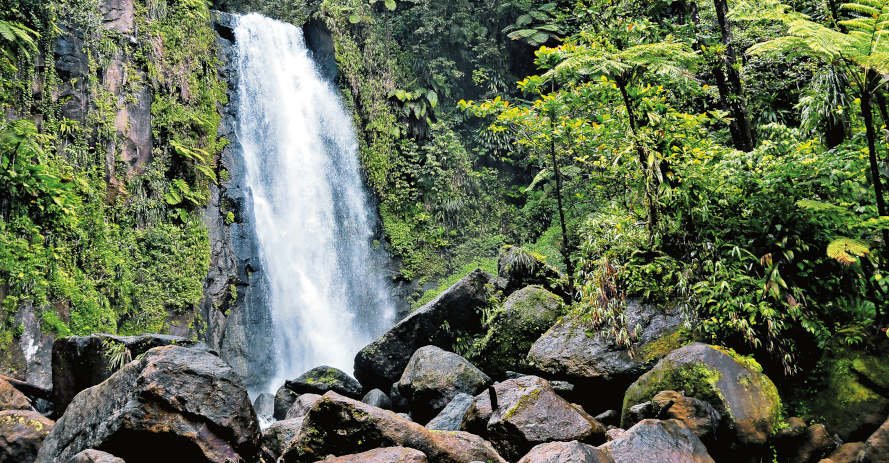 Trafalgar Waterfalls, Fresh Water Lake und die spektakuläre Titou Gorge Schlucht 