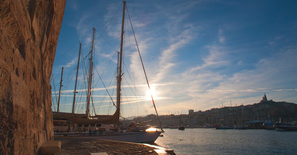 Vieux port de Marseille / Old harbor of Marseille