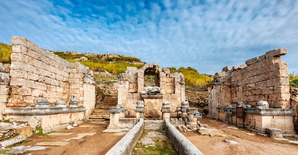 Perge Ancient City in Antalya Province