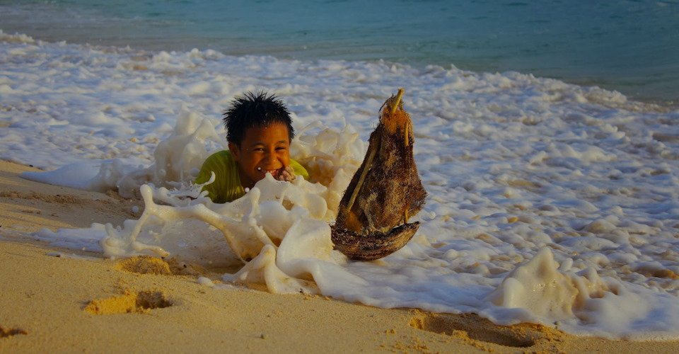 Entspannen am Fua'amotu Strand