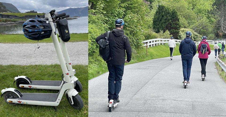 Mit dem E-Scooter durch Aarhus