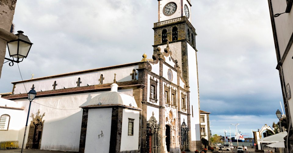 This photograph was taken on September 1, 2020. Ponta Delgada began as a small fishing village, but soon it began to gain importance as the main port on the island of SÃ£o Miguel. Ponta Delgada is today a cosmopolitan city, turned abroad and with a very active economic and cultural life. The great avenue that accompanies the port and the sea is the expression of its dynamism.