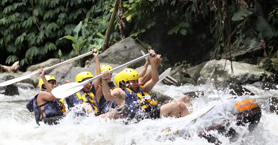 Adrenalin und Abenteuer: Rafting auf dem Ayung River