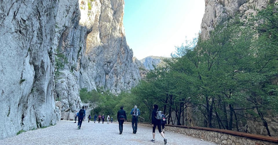 Wandern im Naturpark Paklenica