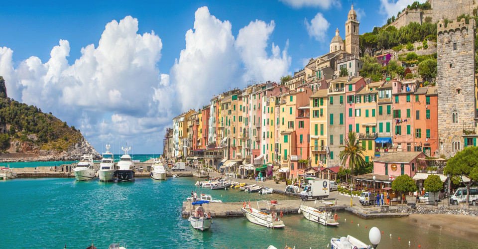 38391625 - beautiful fisherman town of portovenere near cinque terre, liguria, italy