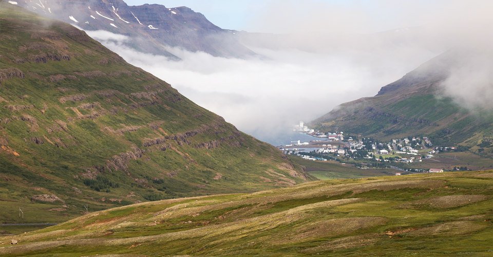 Seyðisfjörðurs Umgebung auf einen Blick