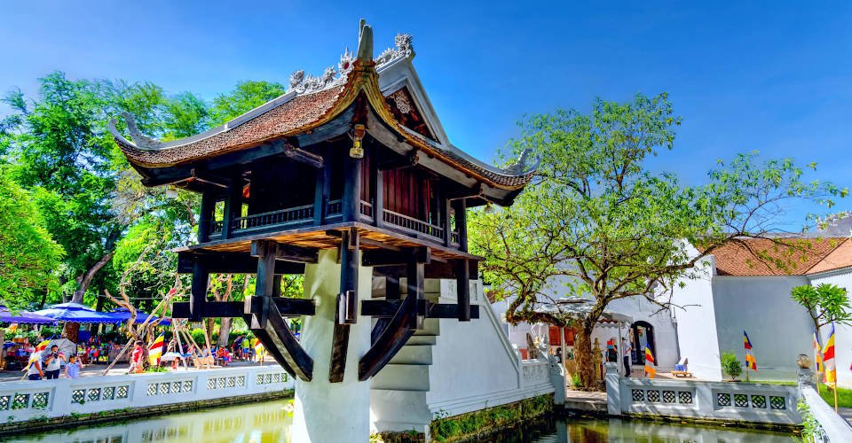 Hanoi und Wasserpuppen-Theater