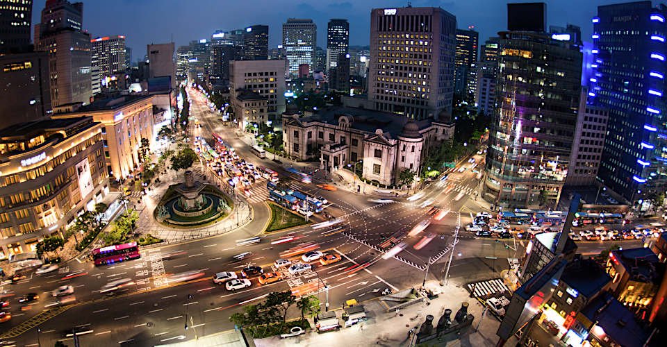 Seoul bei Nacht