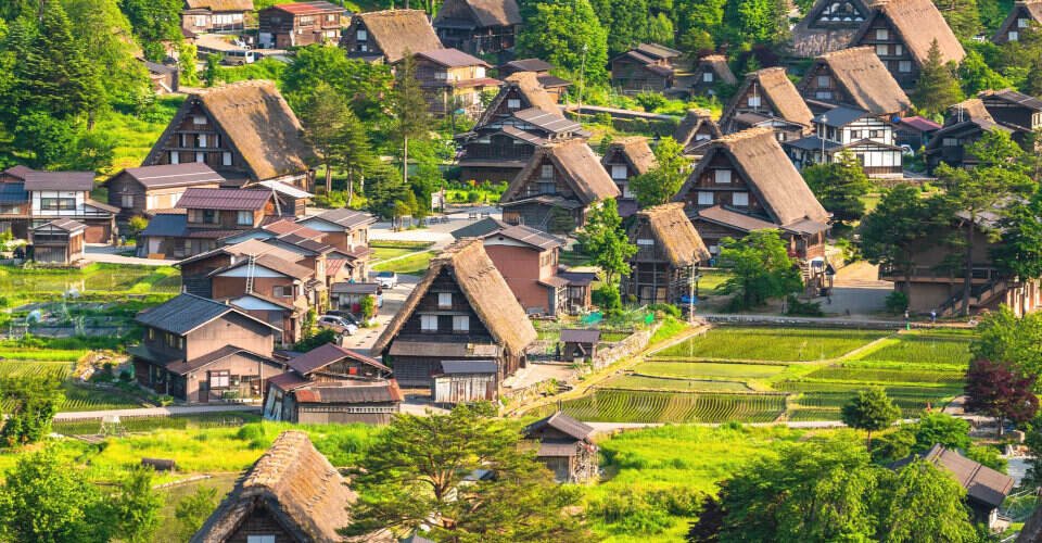 UNESCO Weltkulturerbe: Die Dörfer von Shirakawa-go