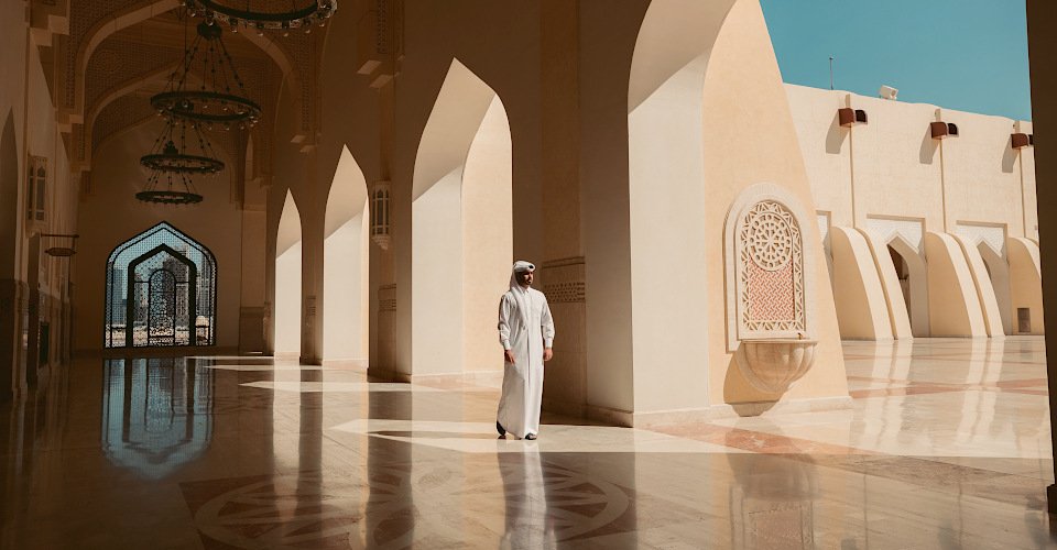 Ein Besuch der Imam-Abdul-Wahhab-Moschee und Souq Waqif Viertel