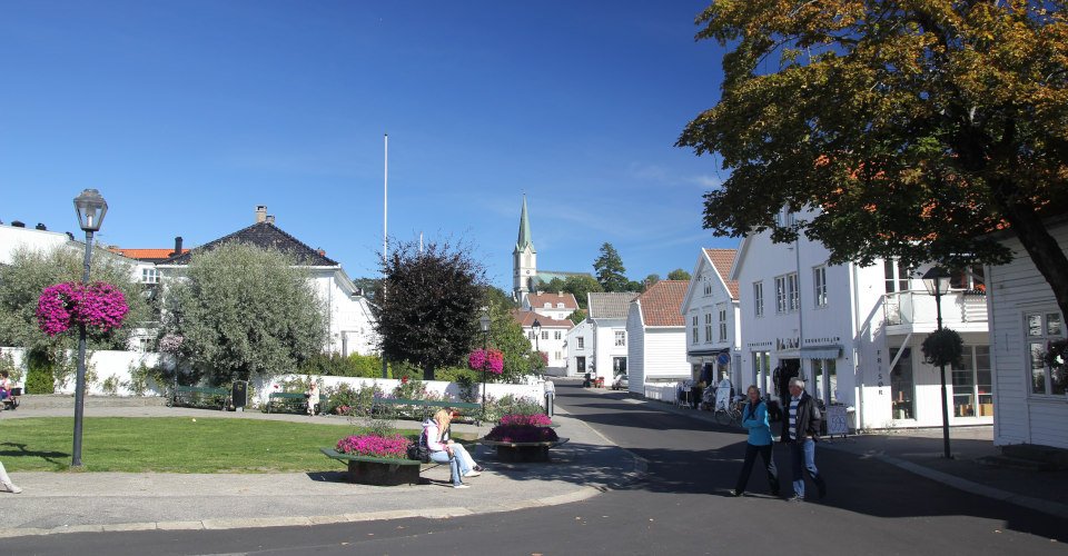 Komm an Land: Charmantes Lillesand 