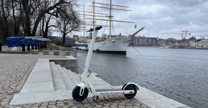 Stockholms Highlights mit dem E-Scooter