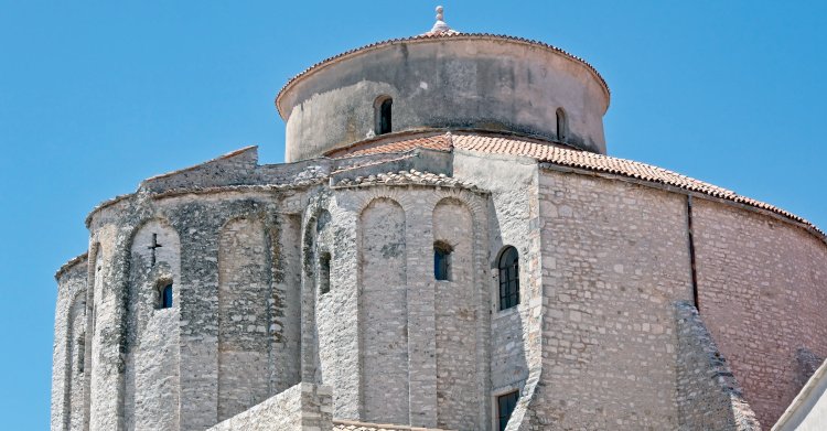 Zadar - St. Donatus church, 9th century, The Early Medieval Period