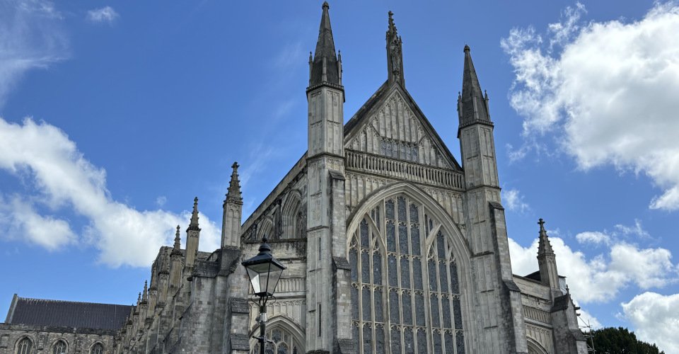 Historisches Winchester und Kathedrale