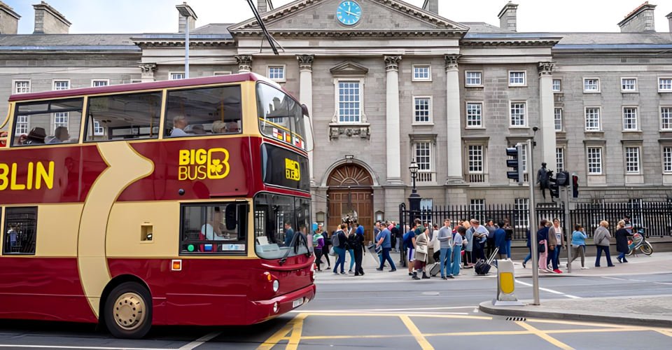 Hop-on-hop-off-Bus in Dublin