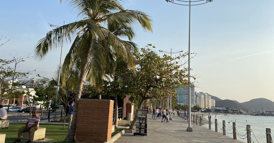 Panoramafahrt durch Santa Marta