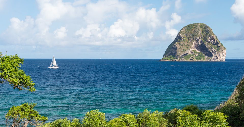 Diamond rock in Martinique (July 2017)