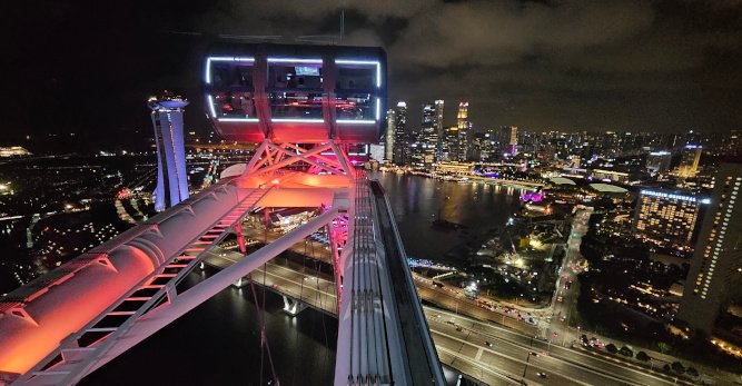 Silvester-Spezial: Exklusive Fahrt im Singapur Flyer 
