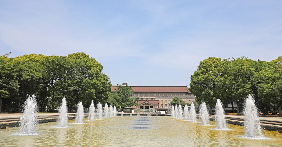 上野恩賜公園の噴水広場