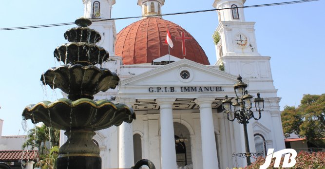 TOUR OPERATOR GATEWAY - Immanuel Church Semarang historical colonial architecture