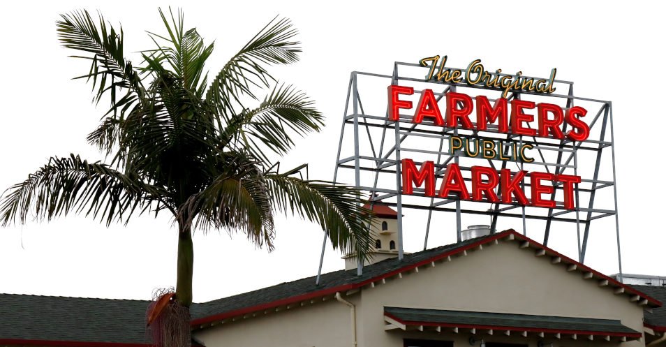 Los Angeles, California: The Original FARMERS MARKET at 6333 W 3rd St and Fairfax Ave, Los Angeles 