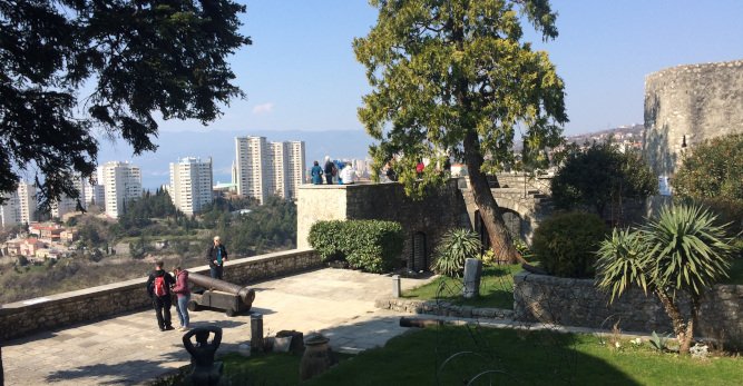 Festungsanlage von Trsat, Weinverkostung und die Altstadt von Rijeka