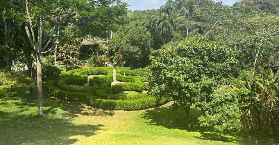 Beeindruckende Landschaften und Spaziergang durch einen botanischen Garten