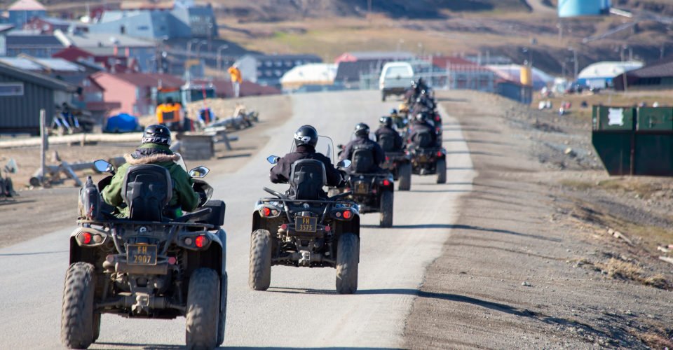 Mit dem ATV ins Adventdalen