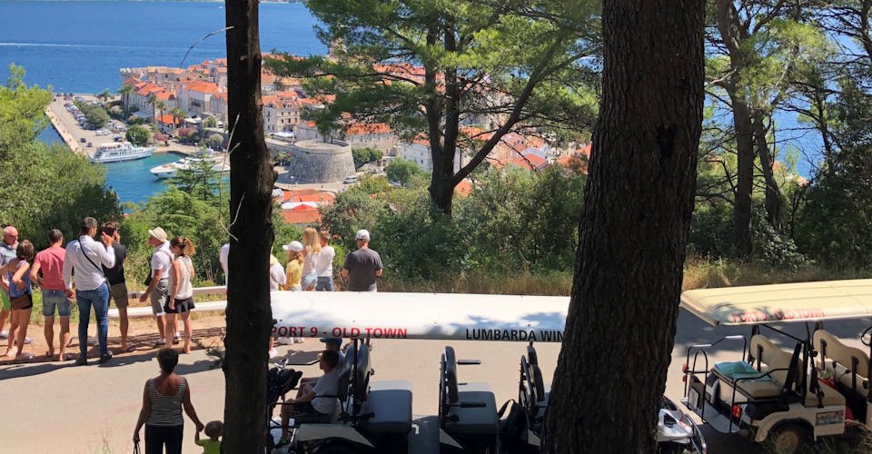Kor?ula per Golf-Cart erkunden