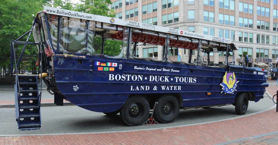 Boston zu Wasser und zu Land