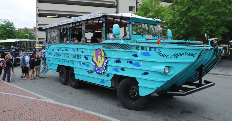 Boston zu Wasser und zu Land