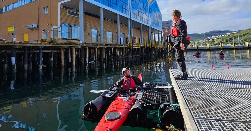 Unvergessliches Kajakabenteuer in Hammerfest