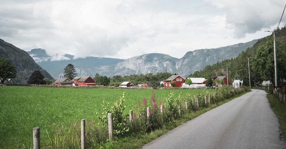 Wanderung zum Eidfjord-See