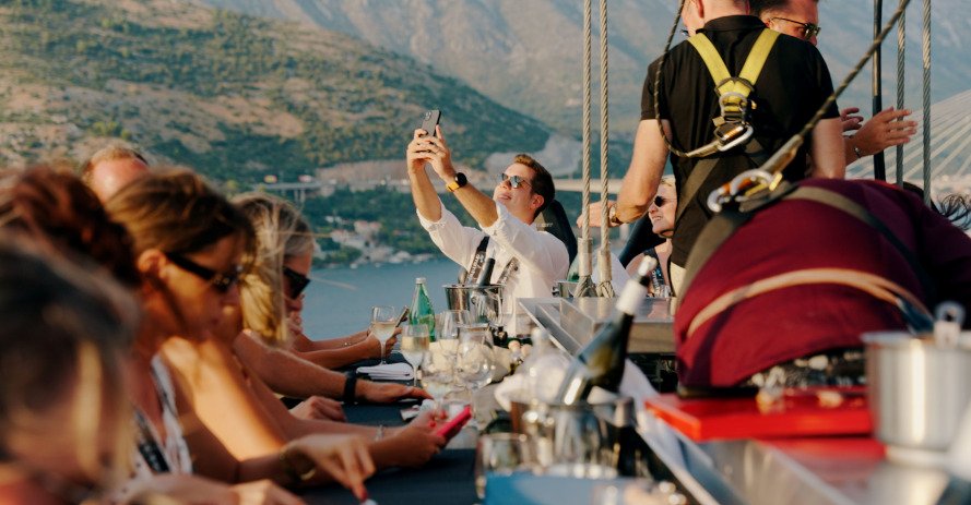 Zu Tisch über den Dächern Dubrovniks 