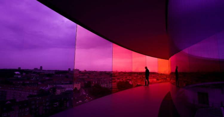Aarhus in Farbe