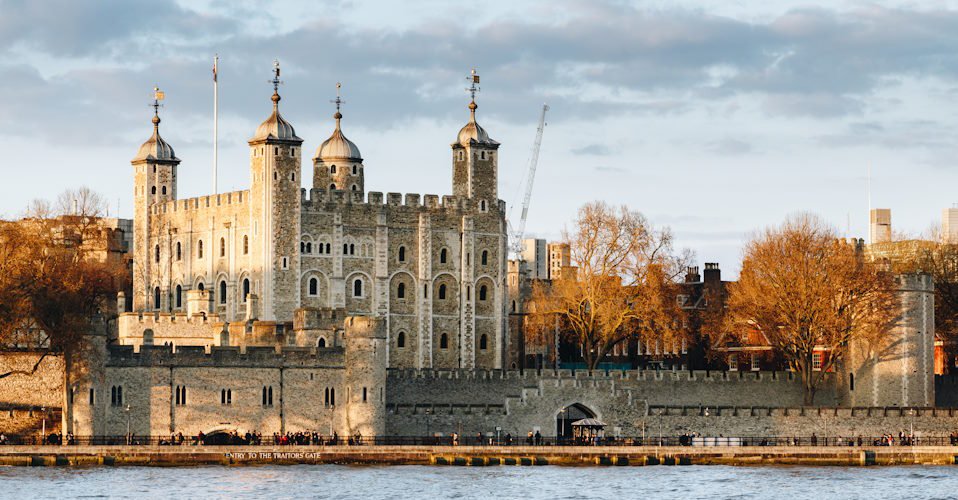 Tower of London at sunset, England, Famous Place, International Landmark