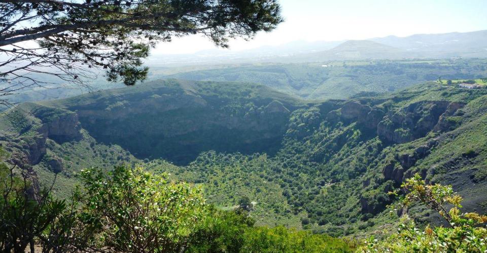 Wanderung auf dem Bandama Krater