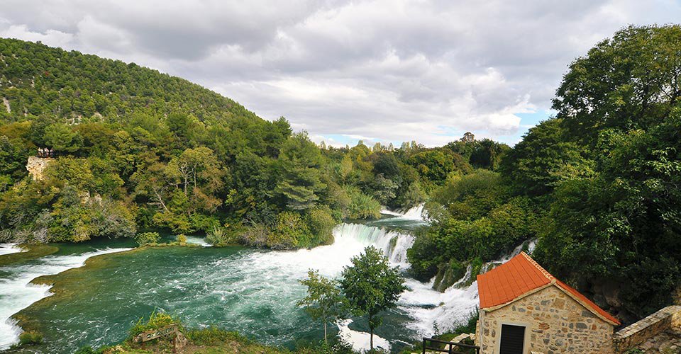 Krka Nationalpark und Stippvisite an der Meeresorgel