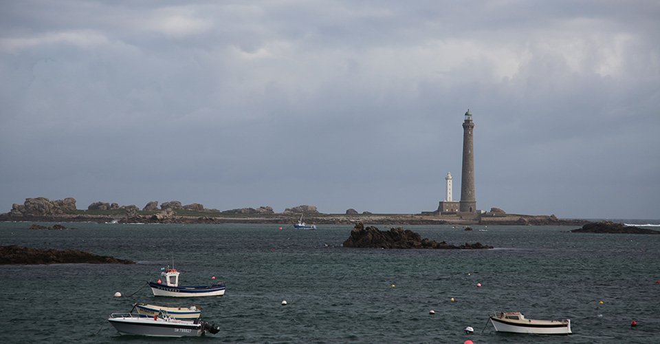 Die malerische Küste der Bretagne
