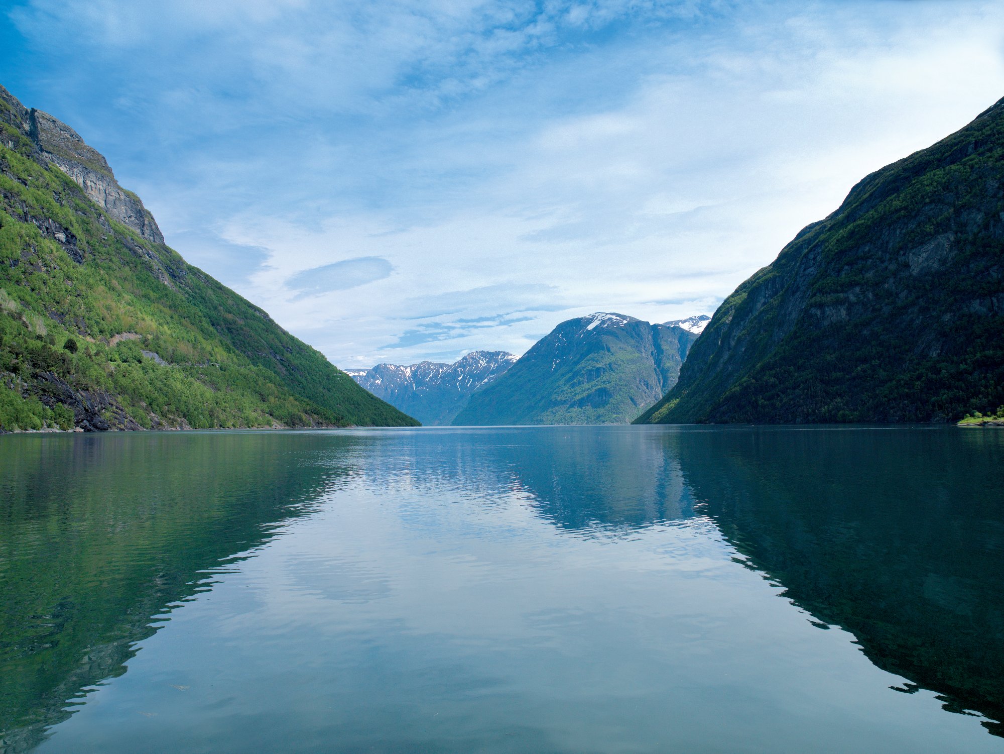 Norwegen Fjord-Küste