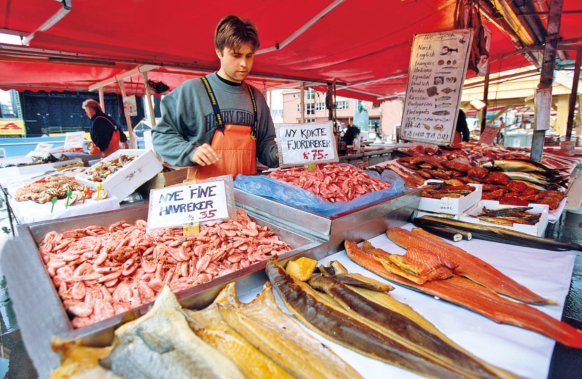 Besuch auf dem Fischmarkt