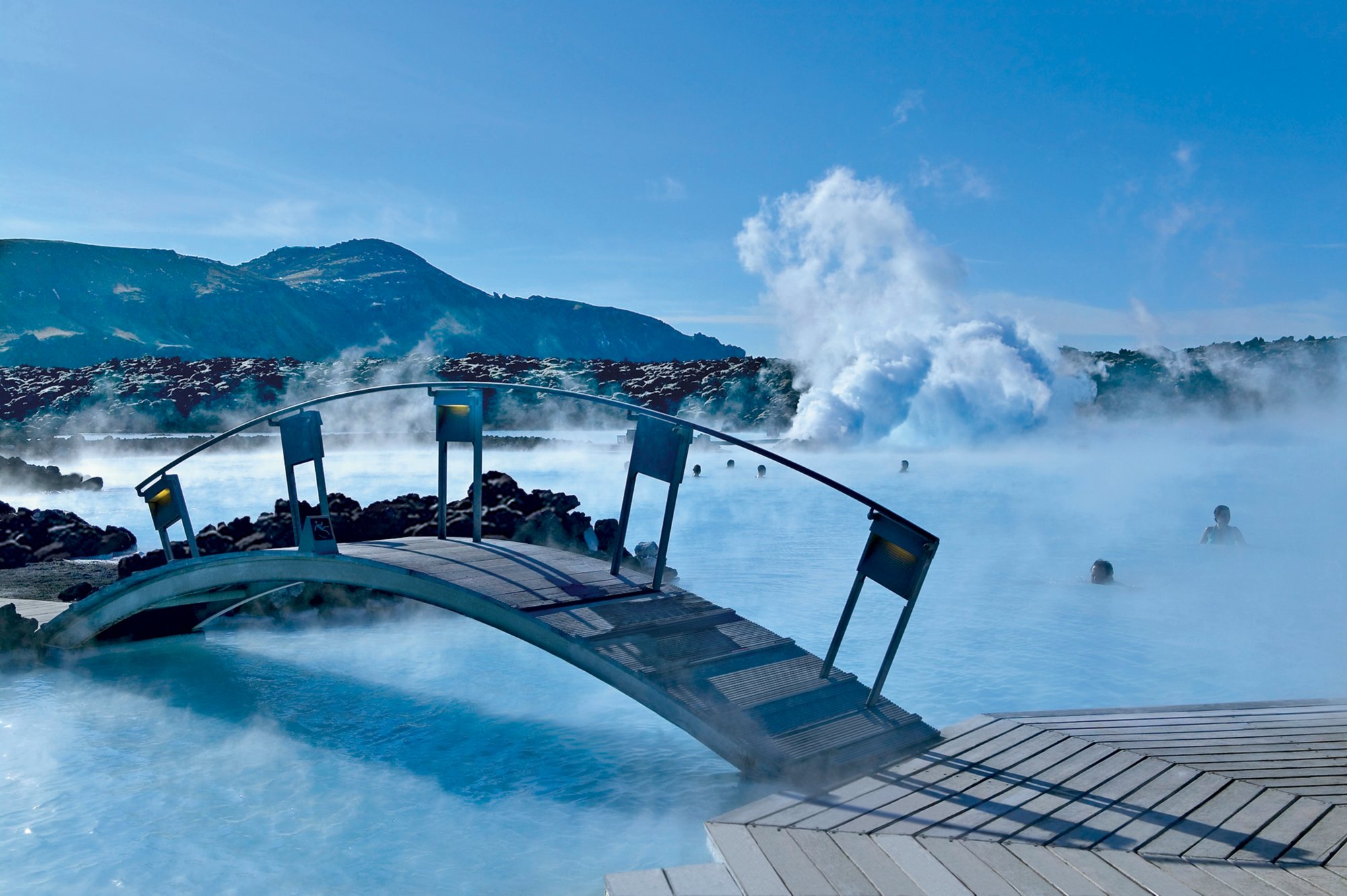 Thermalquelle, blaue Lagune, Reykjavik, Island | Thermal springs