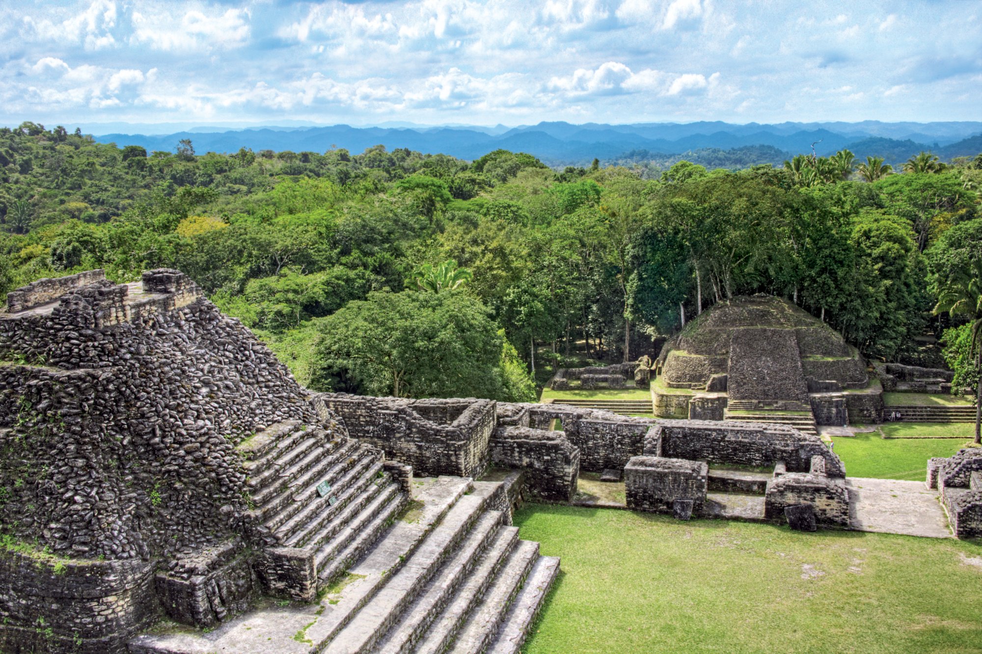 Maya Ruine auf Belize
