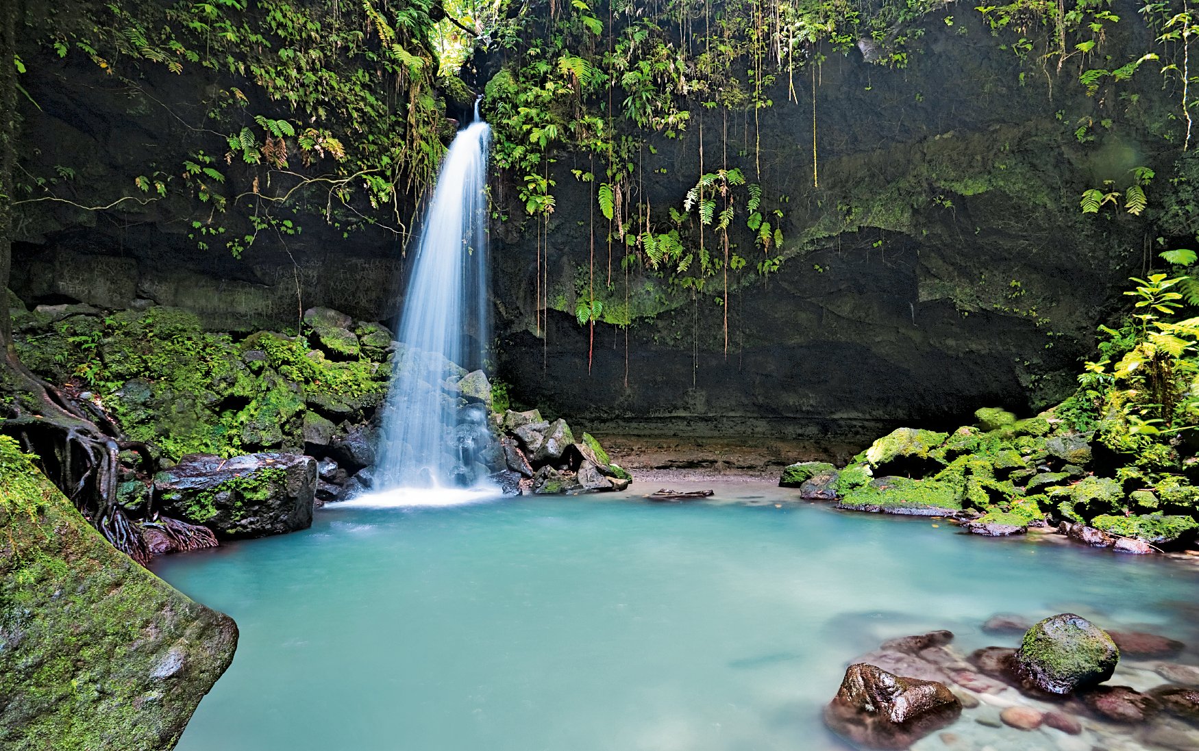 Emerald Pool auf Dominica