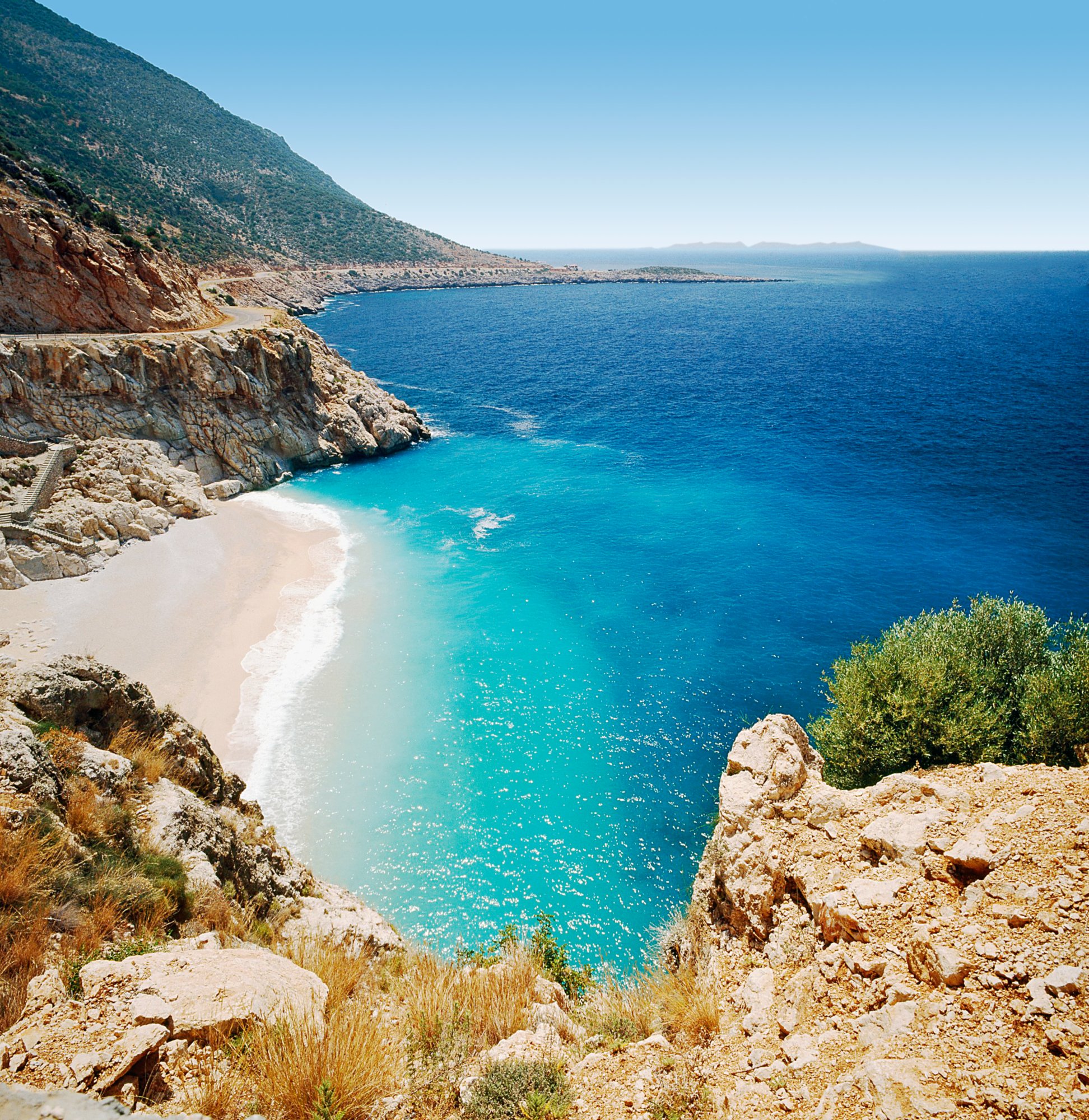 2005, Kalkan, Turkey --- Kaputas beach --- Image by © Johanna Huber/SOPA/Corbis