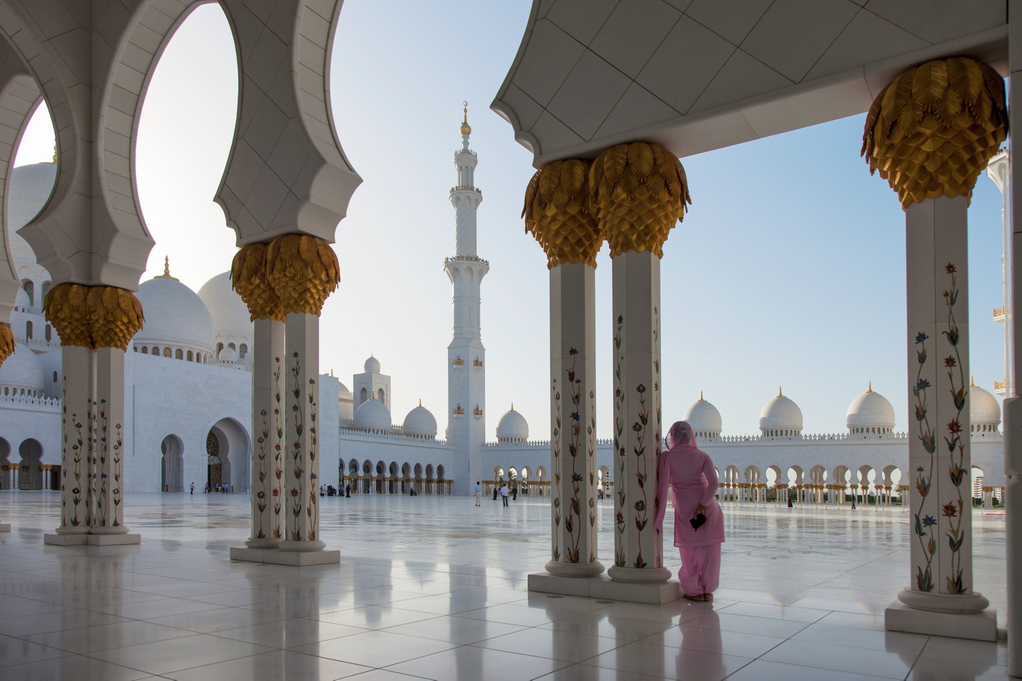 Scheich Zayid Moschee in Abu Dhabi