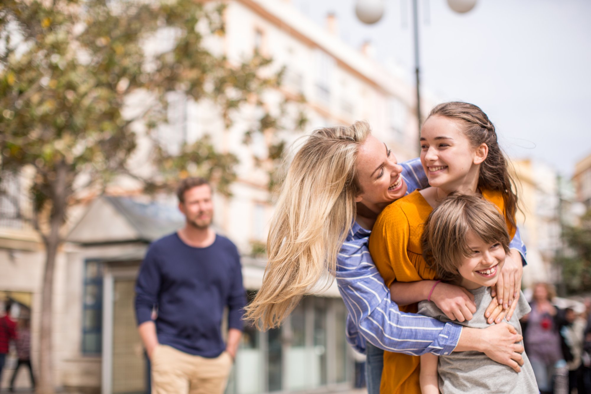 AIDA Familienreisen - Familie mit zwei Kindern