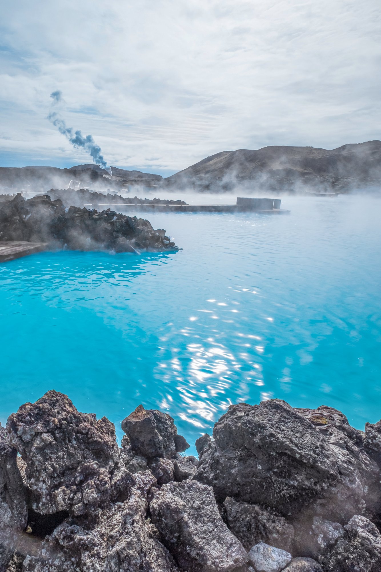 The Blue Lagoon geothermal spa is one of the most visited attractions in Iceland