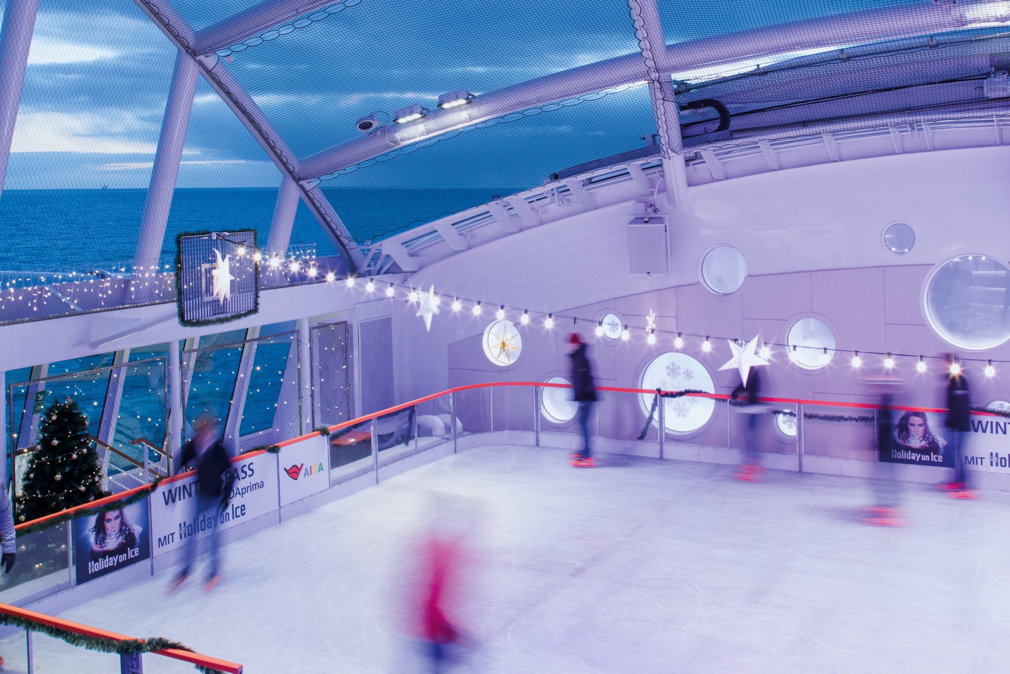 Eislaufbahn AIDAprima